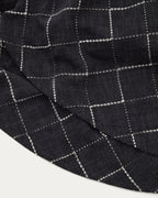 Tovaglia rotonda Ersen 100% cotone nero Ø170 cm