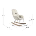 Sedia a dondolo per bambini Joey