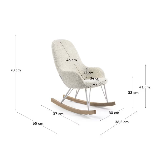 Sedia a dondolo per bambini Joey