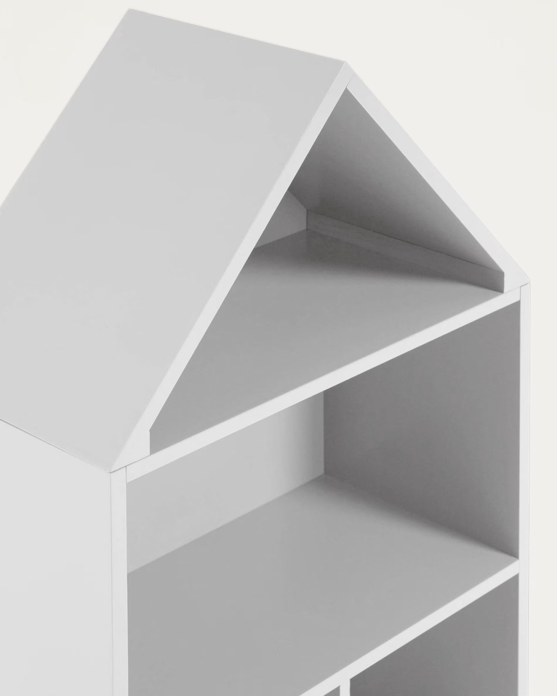 Libreria a casetta per bambini Celeste bianca