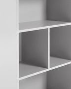 Libreria a casetta per bambini Celeste bianca