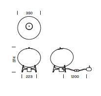 Lampada da tavolo ANTARTIC Art.2200