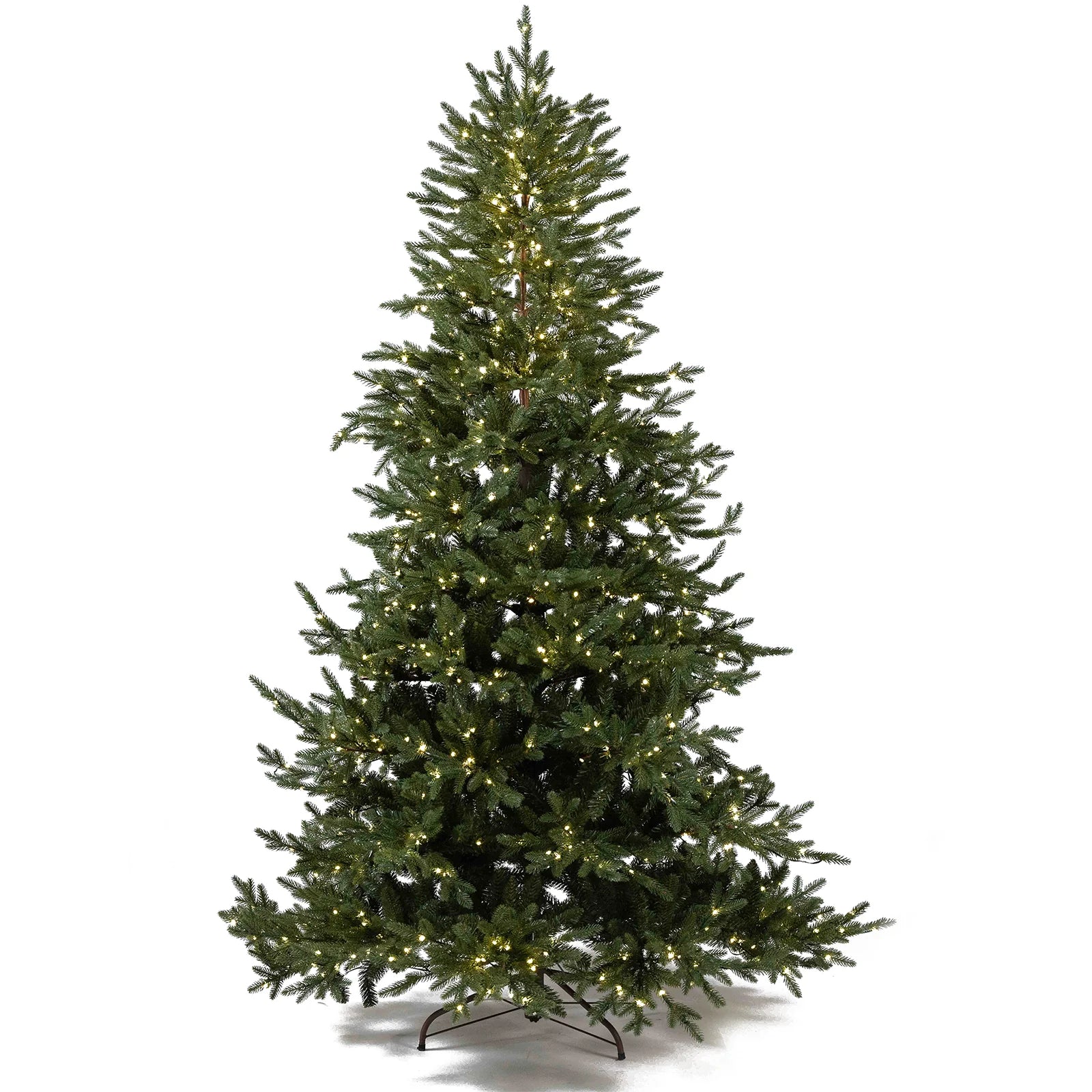 Albero "TESERO" con Led e Tronco Marrone 180 CM