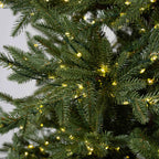 Albero "TESERO" con Led e Tronco Marrone 180 CM