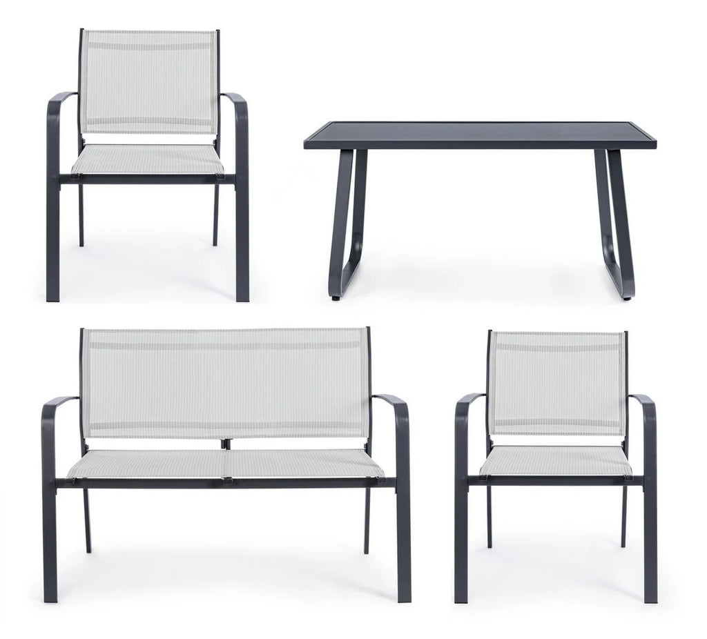 Set salotto ARENT antracite