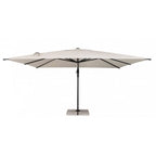 Ombrellone a sospensione ARIES con palo in alluminio e telo naturale 3×4