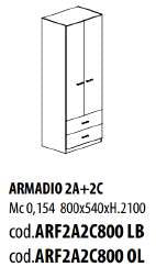 CAMERA RAGAZZI -ARMADIO 2A