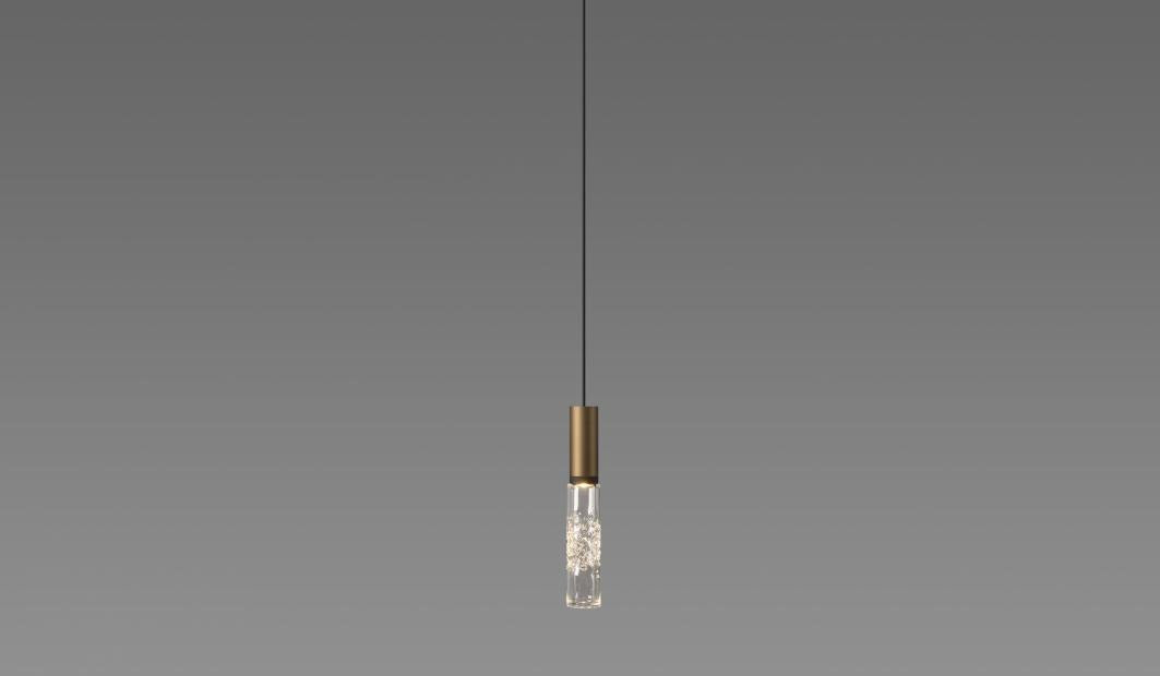 Lampada a sospensione BEAM STICK GLASS H80 Art. 4612