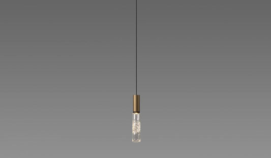 Lampada a sospensione BEAM STICK GLASS H80 Art. 4612