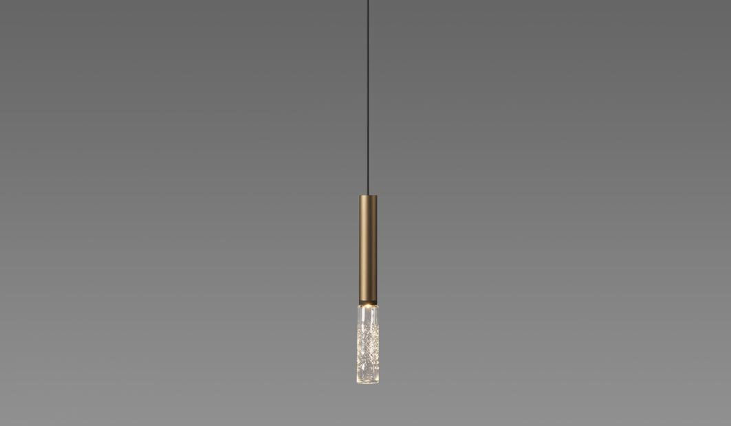 Lampada a sospensione BEAM STICK GLASS H200 Art.4615