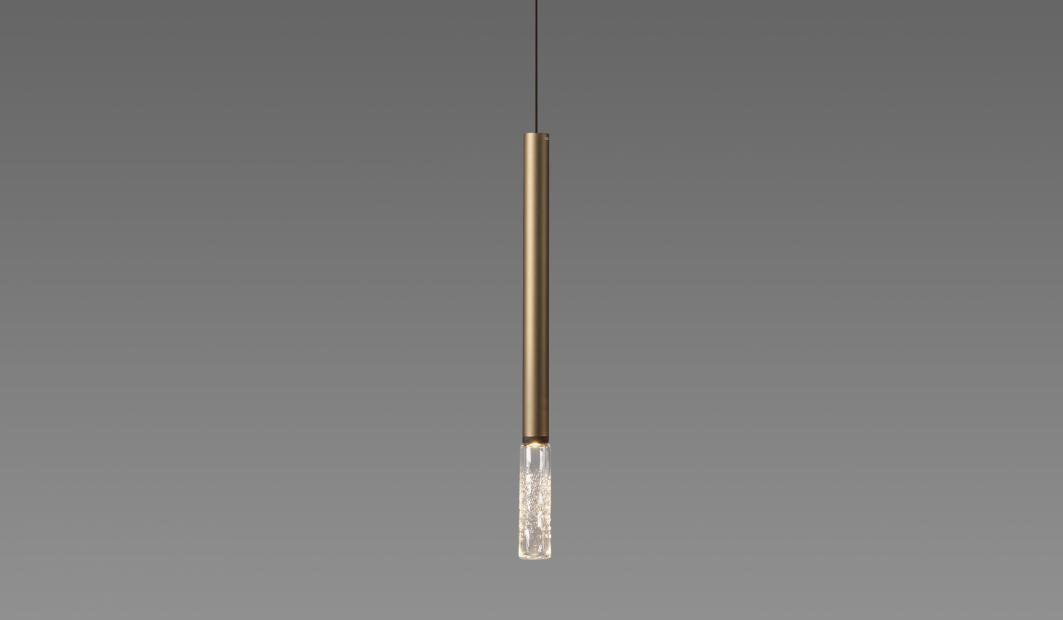 Lampada a sospensione BEAM STICK GLASS H400 Art. 4618