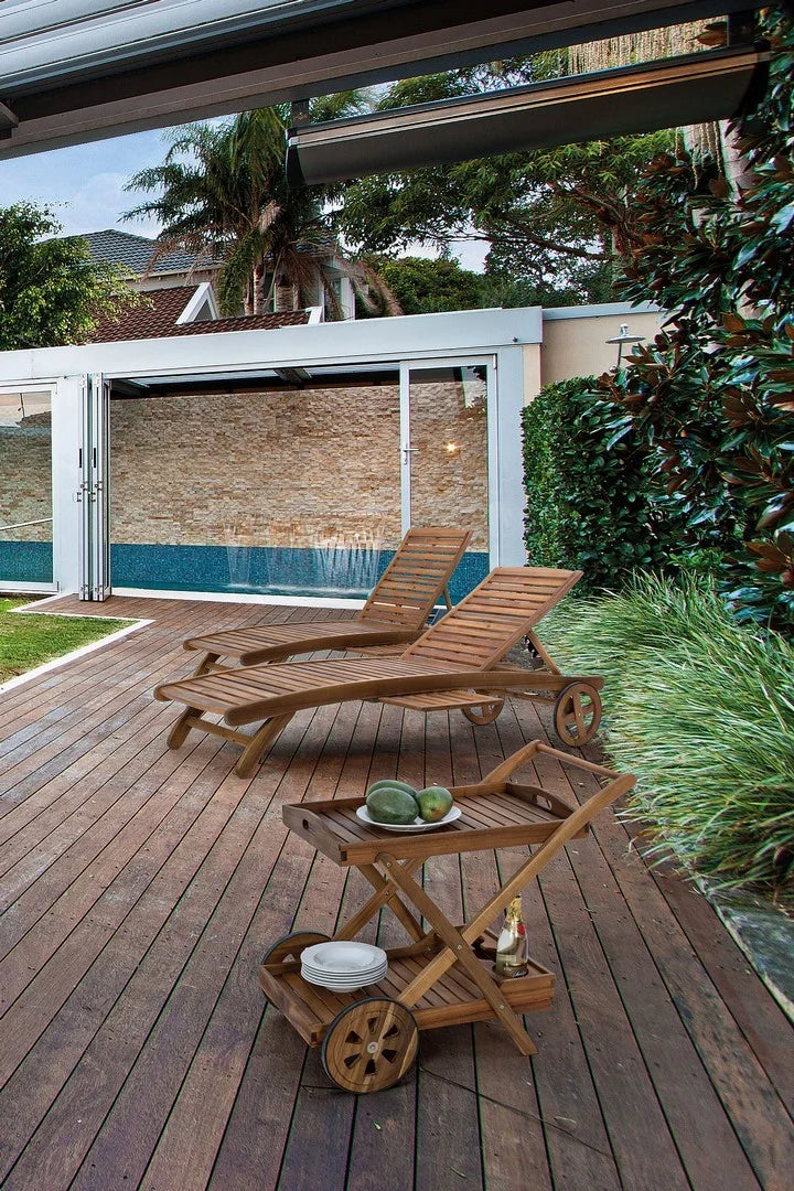 Carrello NOEMI in legno d’acacia