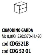 CAMERA RAGAZZI - COMODINO GARDA