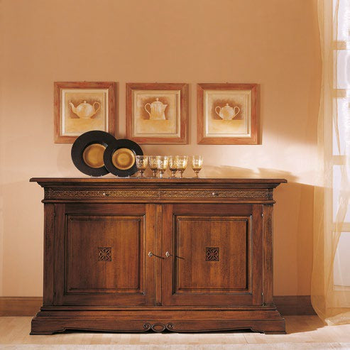 Credenza 2 porte intaglio