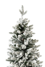 Albero  Slim innevato "LARES" 210 CM