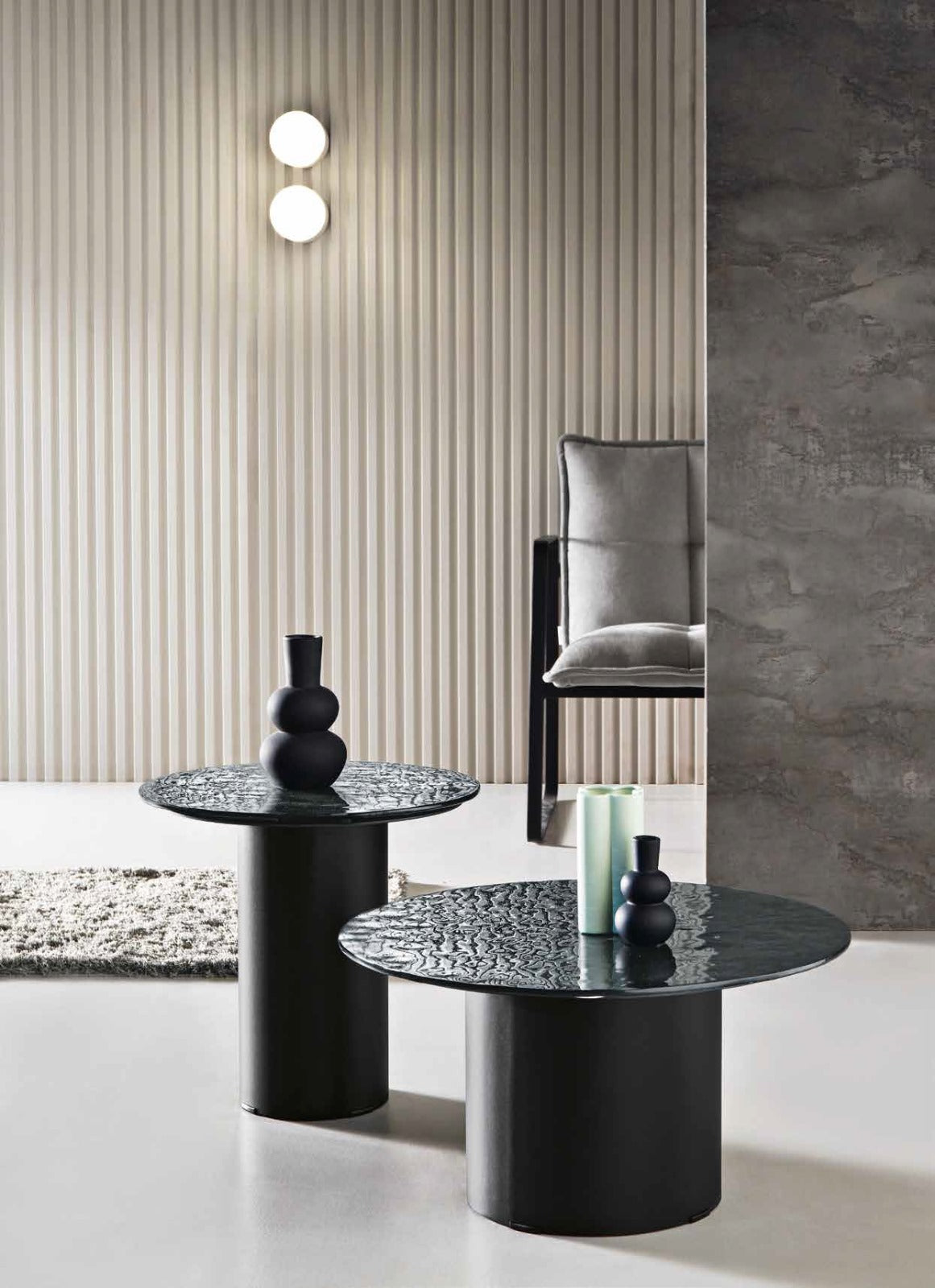 Tavolino DIXON - Top a Specchio