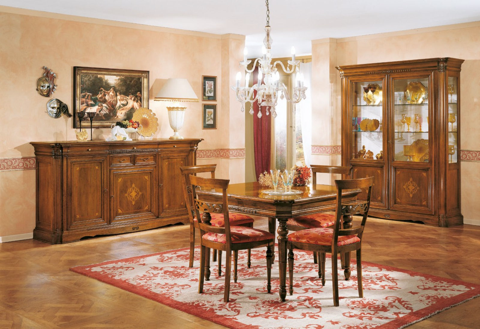 Tavolo quadro Art. E608  120x120 all.