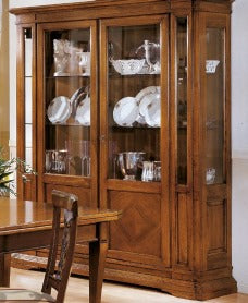 Vetrina 2 ante intarsio Art. E404