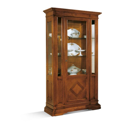 Vetrina 1 anta intarsio Art. E405