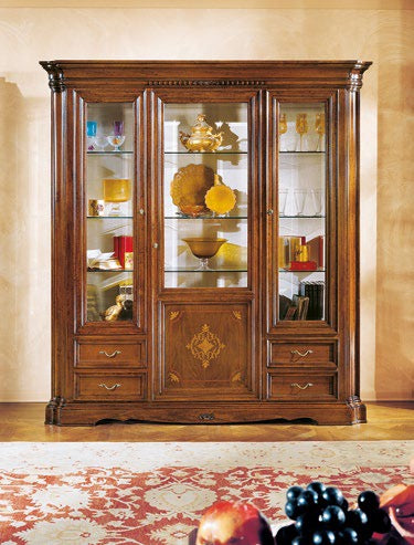 Argentiera intarsiata 3 porte Art. E605