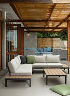 Set salotto ELIAS antracite componibile