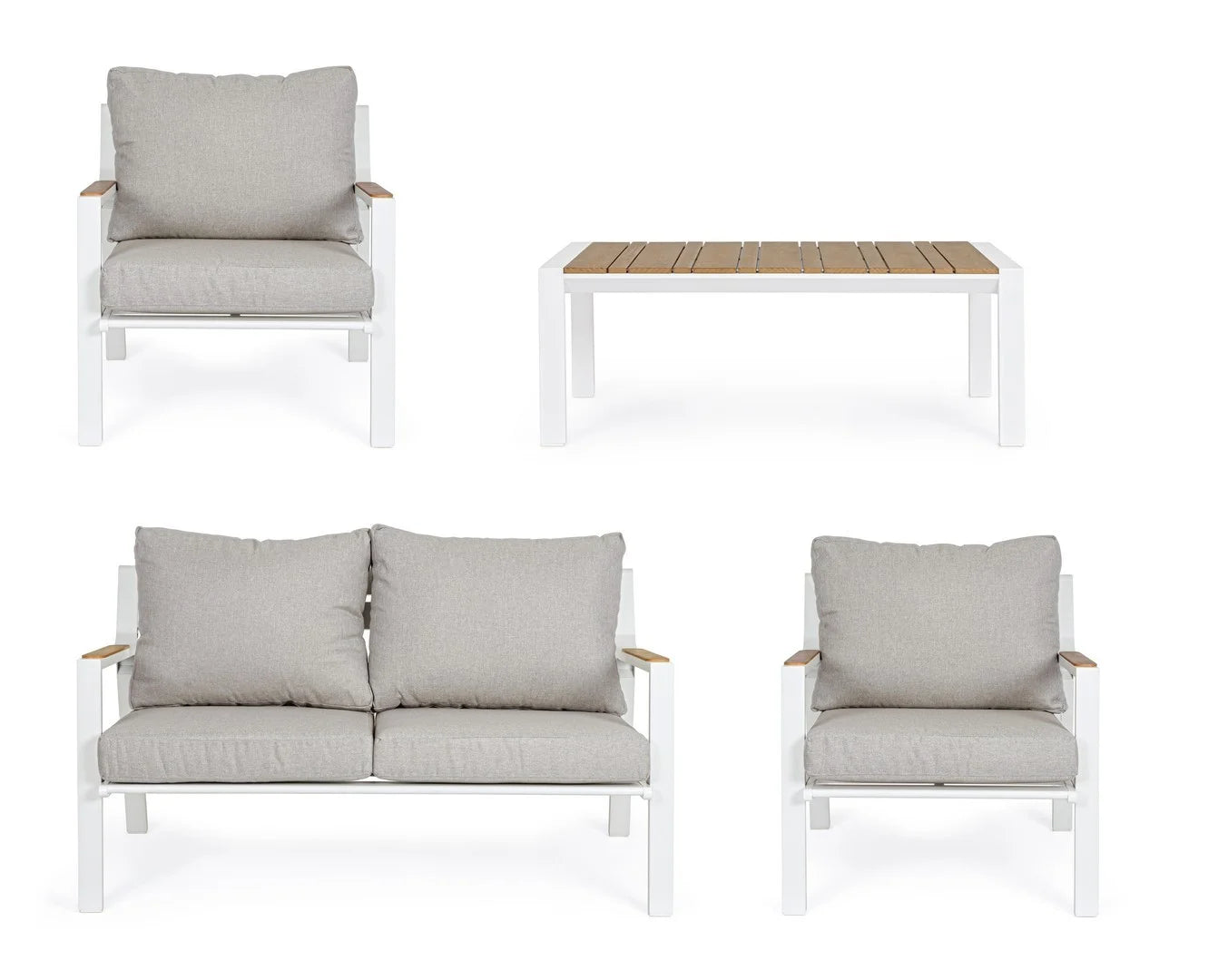 Set salotto ERNST bianco
