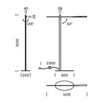 Lampada da terra FLAMINGO PT Art. 3801