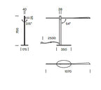 Lampada da tavolo FLAMINGO T Art. 3800