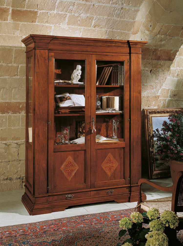 Vetrina 2 porte senza cassetti