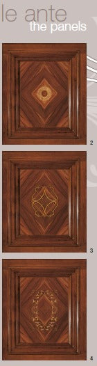 Vetrina 2 porte senza cassetti