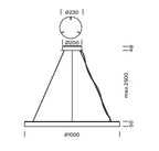 Lampada a sospensione GAVIN Art. 7332