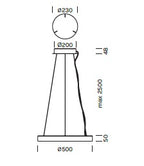 Lampada a sospensione GAVIN Art. 7330