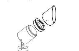 Ghiera e visiera anti-abbagliamento  art. 512
