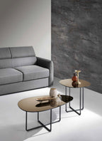 Tavolino GINNI - Top a specchio