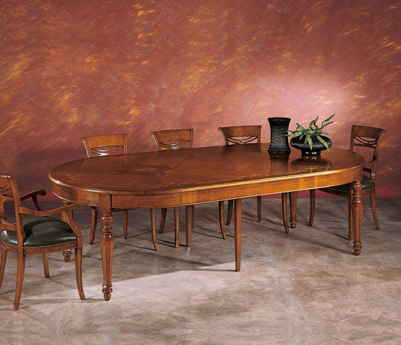 Tavolo rotondo Art. H560  140/260x140 allungabile