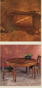 Tavolo rotondo Art. H560  140/260x140 allungabile