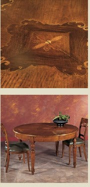 Tavolo rotondo Art. H560  140/260x140 allungabile