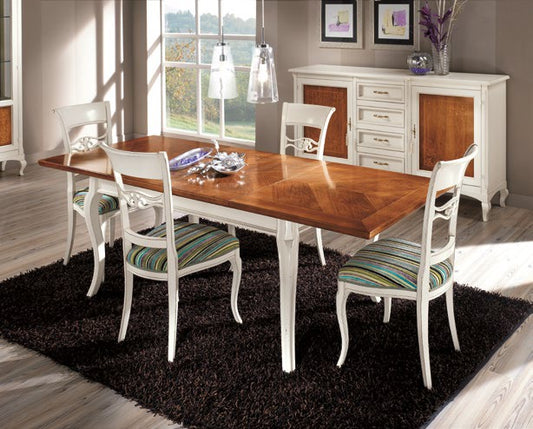 Tavolo Art. H609 rett. 160/240x90 allungabile