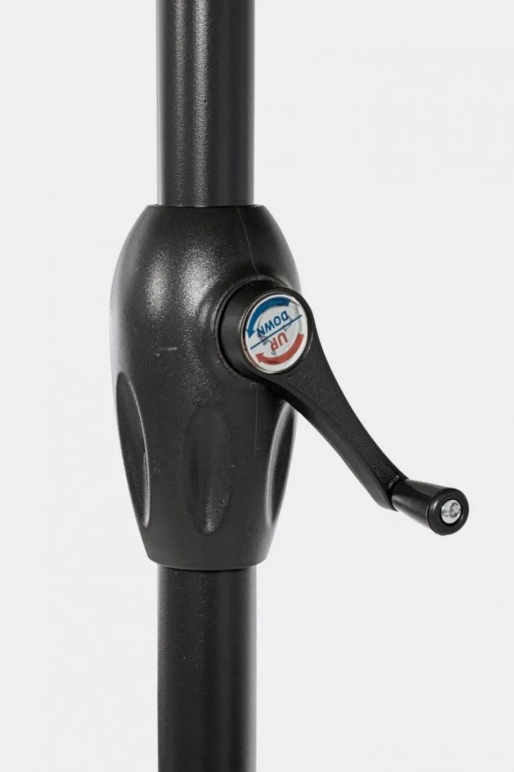 Ombrellone rotondo KALIFE con palo centrale in alluminio e telo Blu 3m