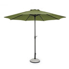 Ombrellone rotondo KALIFE con palo centrale in alluminio e telo Verde 3m