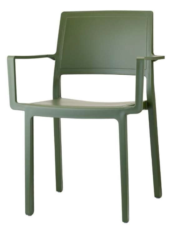 Sedia Art. Kate con braccioli