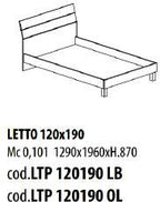 CAMERA RAGAZZI -LETTO 120x190