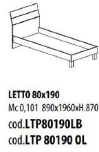 CAMERA RAGAZZI - LETTO 80x190