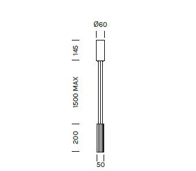 Lampada a sospensione LIKESHADE Art. 2301