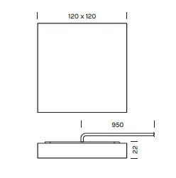 Lampada a parete outdoor MARKIL Art. 7251