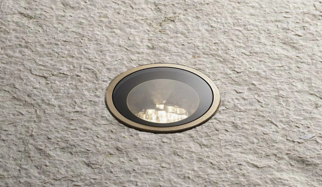 Lampada da terra a incasso MINI DOT GLASS UP LIGHT Art. 134