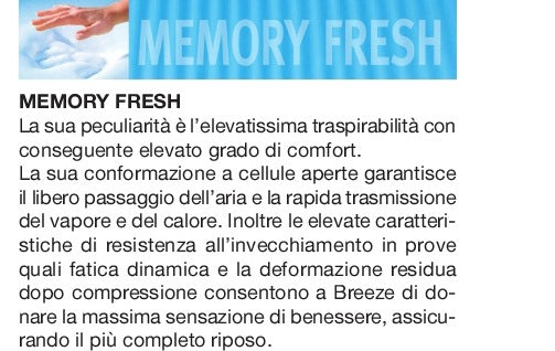 Materasso CONFORT MEMORY