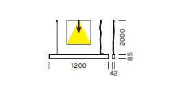 Lampada a sospensione MERCEDES Art.  6312