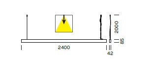 Lampada a sospensione MERCEDES Art.  6315