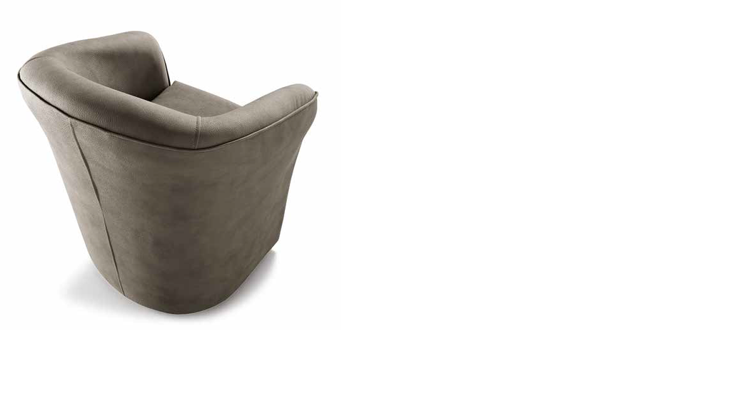 Poltrona nabuk Valentina